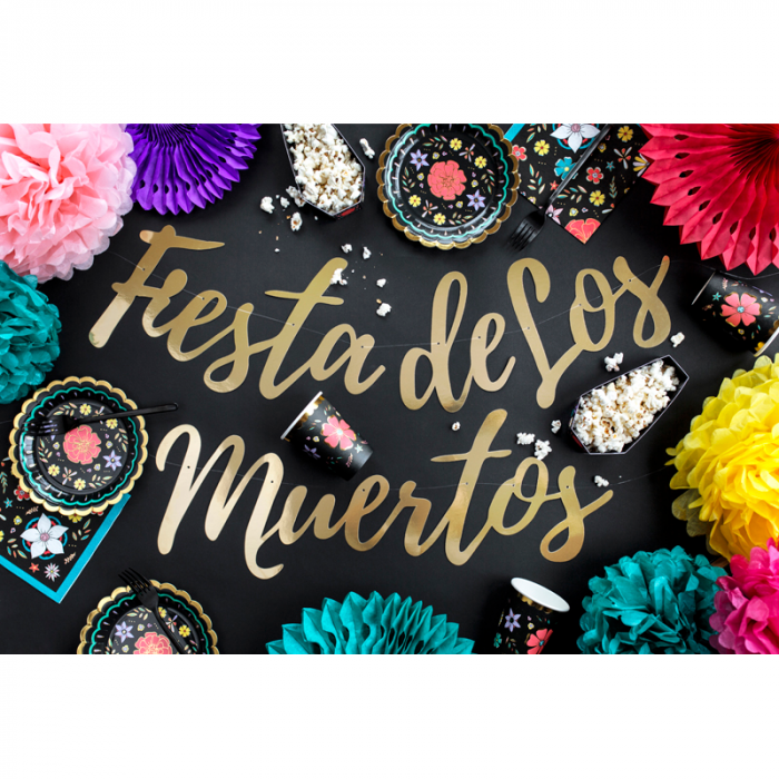 Set Farfurii Dia de los Muertos, mix, 18 cm [5]