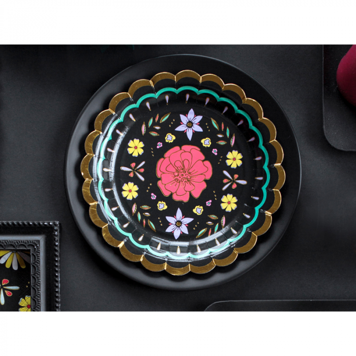 Set Farfurii Dia de los Muertos, mix, 18 cm [3]