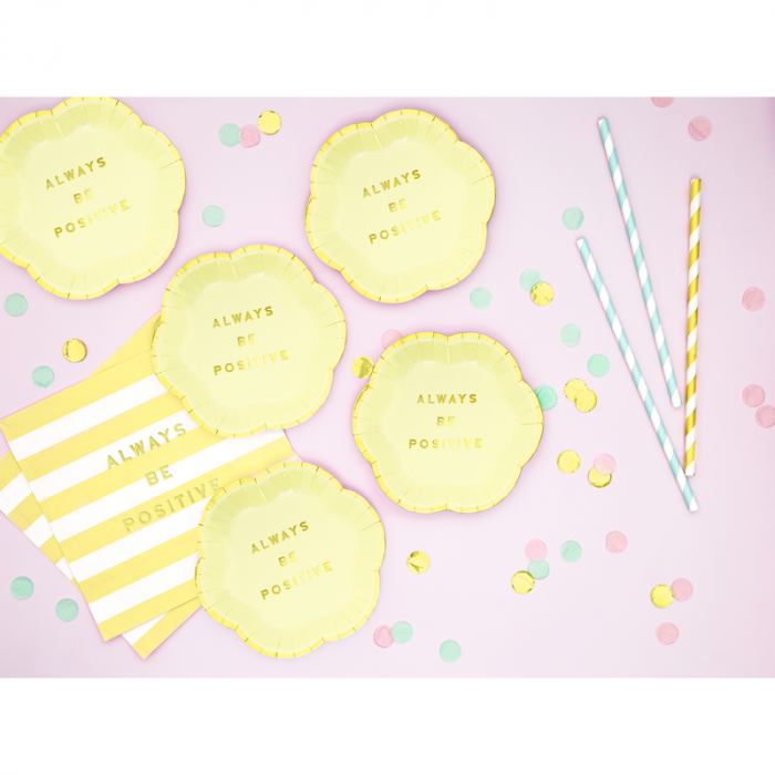 Set farfurii Yummy -Always Be Positive 13 cm [3]