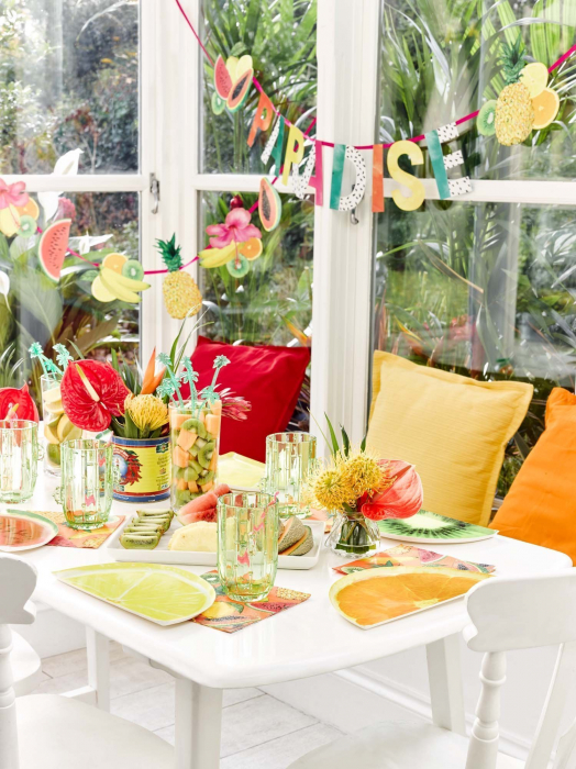 Set 12 Farfurii Fructe Tropicale [7]