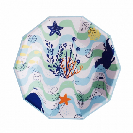 Set 8 Farfurii Sirena, 18 cm [0]