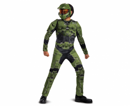 Costum Licentiat Master Chief Halo 7-8 ani [0]