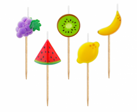 Set 5 Lumanari Fructe [0]