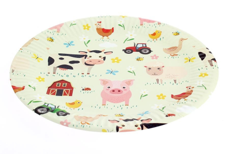 Set 6 Farfurii Ferma Animalelor, 23 cm [1]