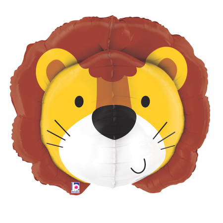 Balon Folie 3D Cap Leu - 76 cm [0]