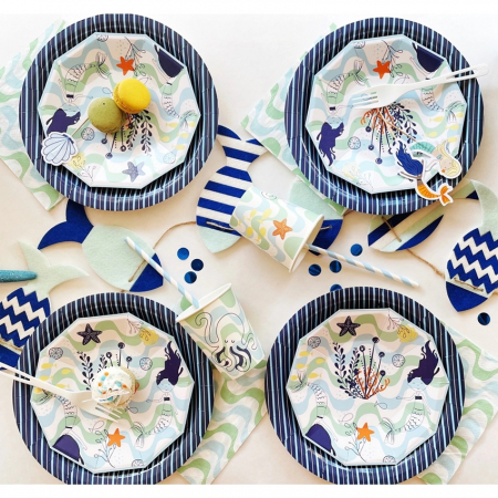 Set 8 Farfurii Sirena, 18 cm [2]