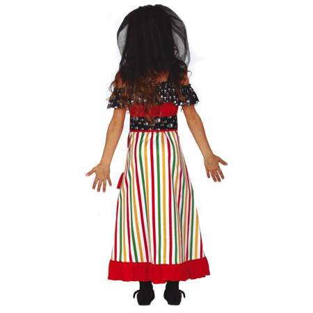 Rochie Schelet Dia de Los Muertos 10 - 12 ani [1]