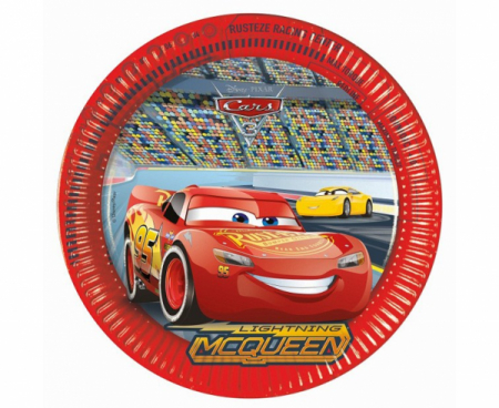 Set 8 Farfurii Cars, 23 cm [0]