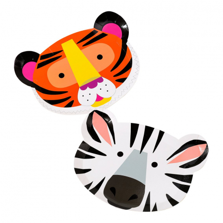 Farfurii - Set 12 Farfurii Party Animals