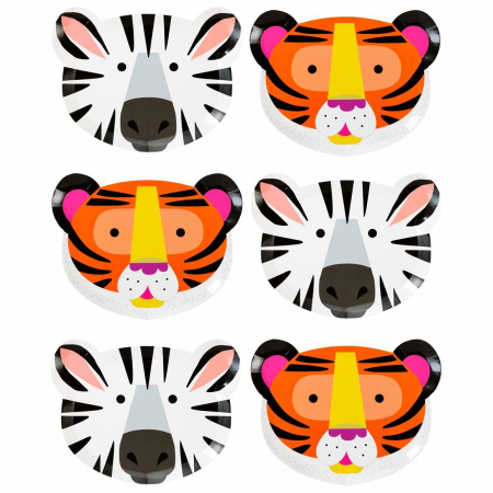 Set 12 Farfurii Party Animals [3]