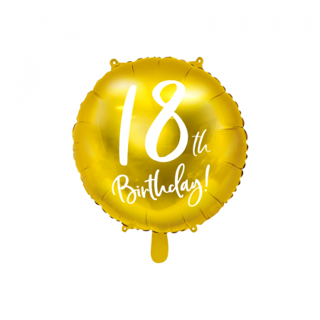 Petrecere Majorat - Balon Folie 18 ani - 45 cm