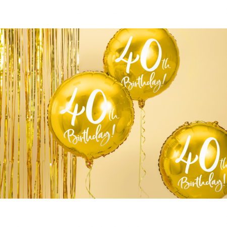 Balon Folie 40 ani - 45 cm [1]
