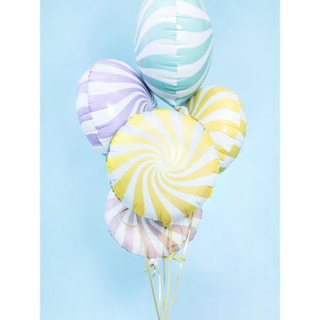 Balon Folie Acadea, Galben - 45 cm [2]