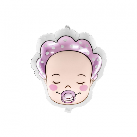 Botez - Balon Folie Baby Girl - 40x45 cm