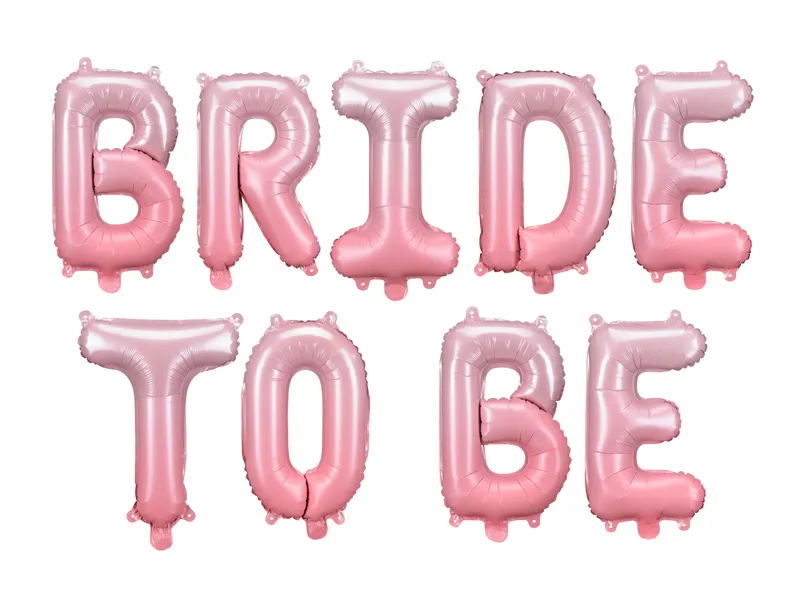Reduceri - Balon Folie Bride to Be, Roz - 340x45 cm