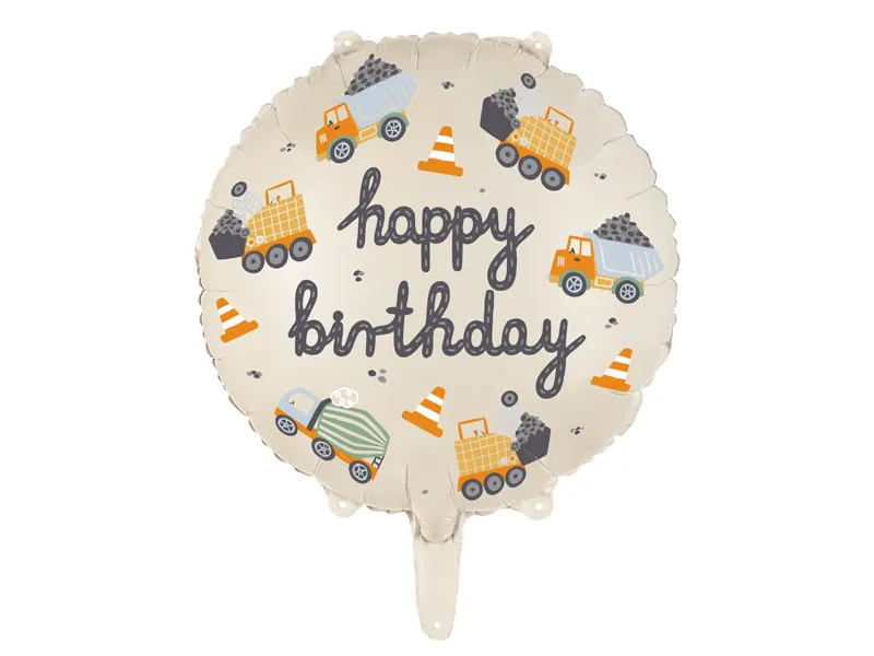 Petrecere Constructii - Balon Folie Constructii - 45 cm