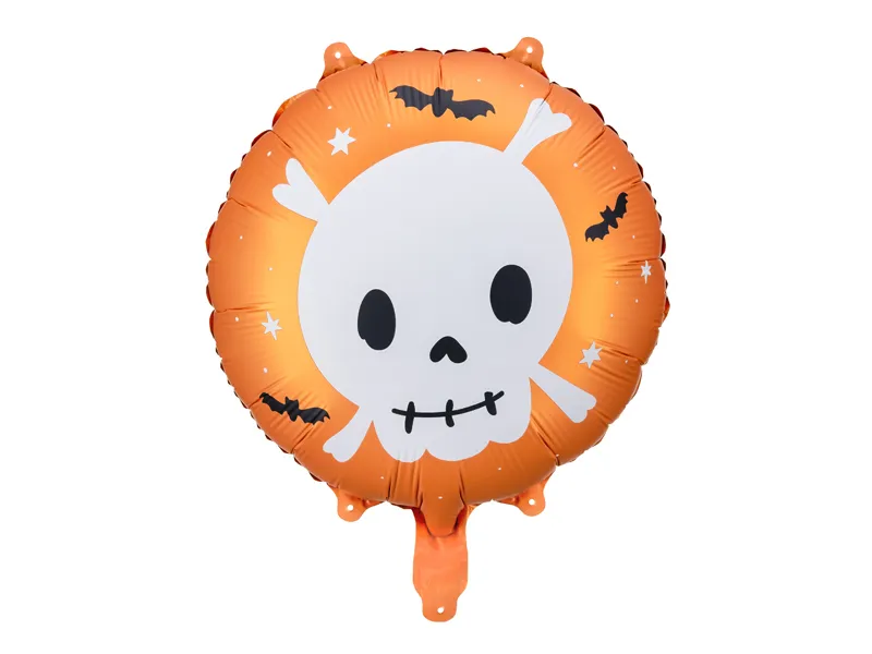 Halloween - Balon Folie Craniu Halloween, 45 cm