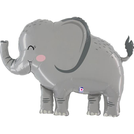 Petrecere Tropicala - Balon Folie Elefant, 112 cm