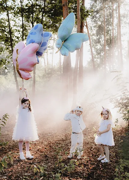 Balon Folie Fluture, Verde, 69x69 cm. [3]