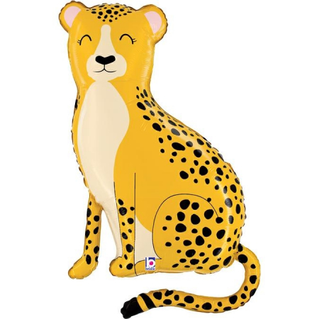 Petrecere Mexicana - Balon Folie Leopard, 102 cm