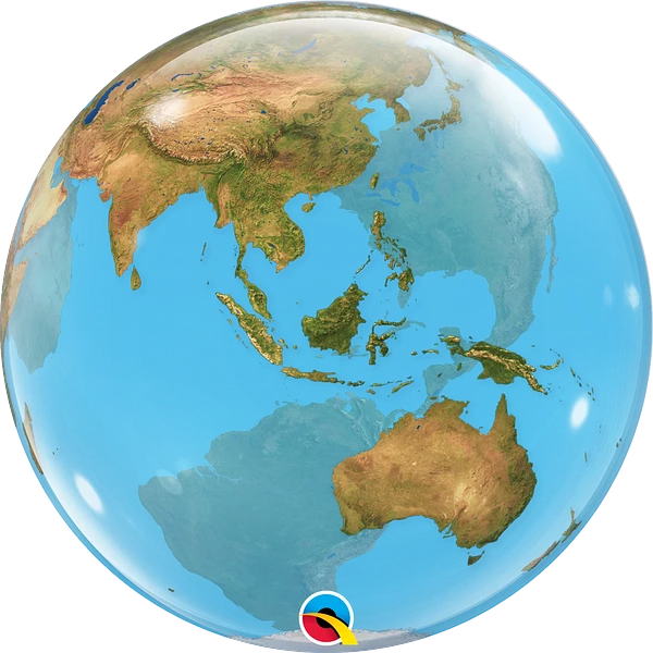 Balon Folie Glob Pamantesc - 56 cm [0]