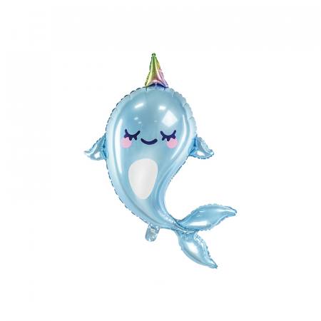 Baloane - Balon Folie Narwhal - 53x87 cm