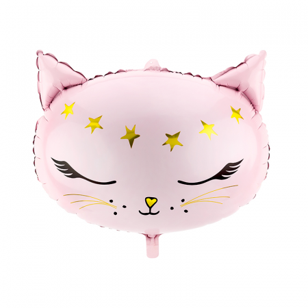 Petrecere Pisicute - Balon Folie Pisica - 48x36 cm