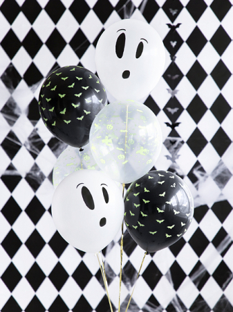 Set 3 Baloane Halloween Fosforescente - 27 cm [5]