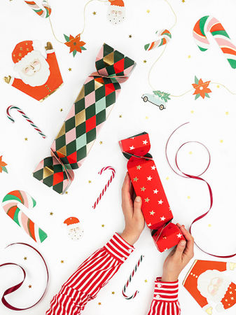 Set 12 Decoratiuni Craciun Santa, mix [3]