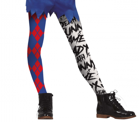 Ciorapi - Colanti Halloween Harley Quinn 3-6 ani