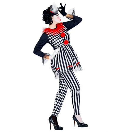 Costum Arlechin Dama 3 Piese [1]