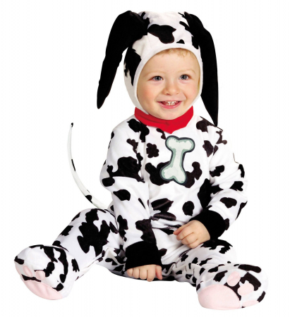 Costume Carnaval baieti - Costum Bebe Dalmatian