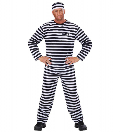 Costume Carnaval barbati - Costum Detinut