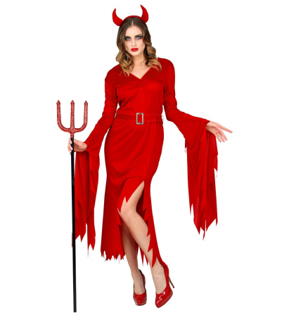 Costume Carnaval - Costum Diavolita Rosu Adult