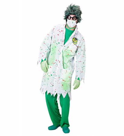 Costume Carnaval barbati - Costum Doctor Cercetator Toxic
