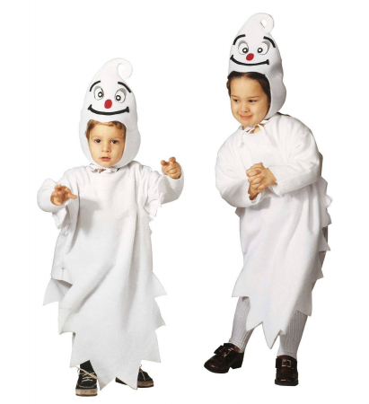 Costume Carnaval baieti - Costum Fantoma Alba Copii Halloween