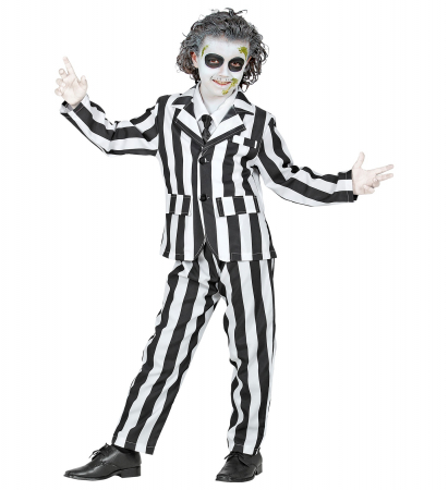 Ocazie - Costum Fantoma Beetlejuice Copii