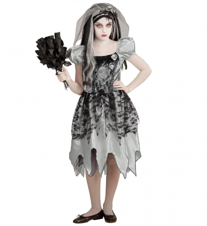 Costume Carnaval fete - Costum Fantoma Mireasa Fetita