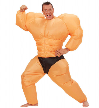 Costume Carnaval Adulti - Costum Gonflabil Bodybuilder