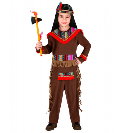 Costume Carnaval - Costum Indian Salopeta Copii