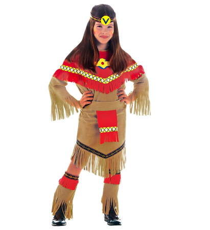Costume Carnaval fete - Costum Indianca