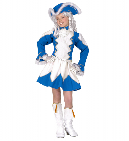 Costume Carnaval fete - Costum Majoreta Albastru Fete