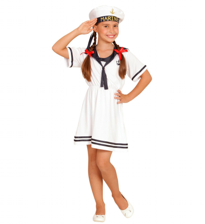 Costume Carnaval fete - Costum Marinarita Fete Alb