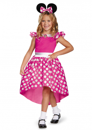 Costume Carnaval fete - Costum Minnie Roz Disney