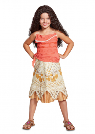 Costume Carnaval fete - Costum Moana Deluxe Copii