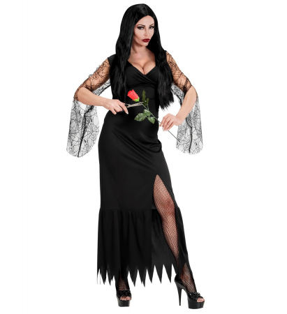 Halloween - Costum Morticia Addams