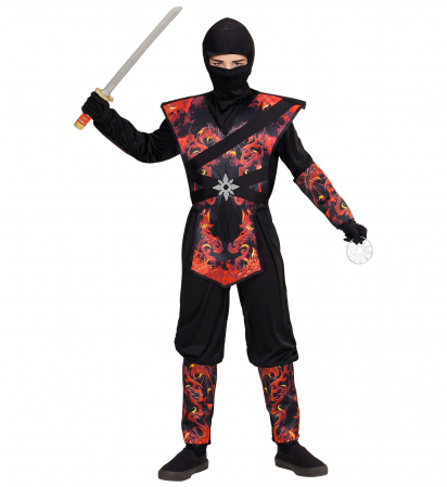 Costume Carnaval baieti - Costum Ninja Dragon