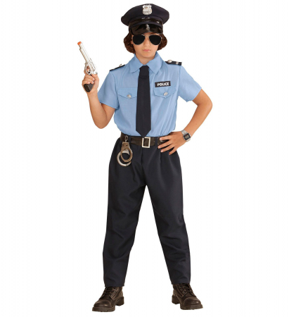 Costume Carnaval baieti - Costum Politist Baiat