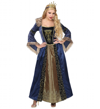 Costume Carnaval Adulti - Costum Regina Medievala Adult Premium