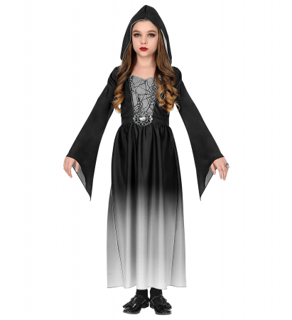 Costume Carnaval fete - Costum Rochie Gothic Grey